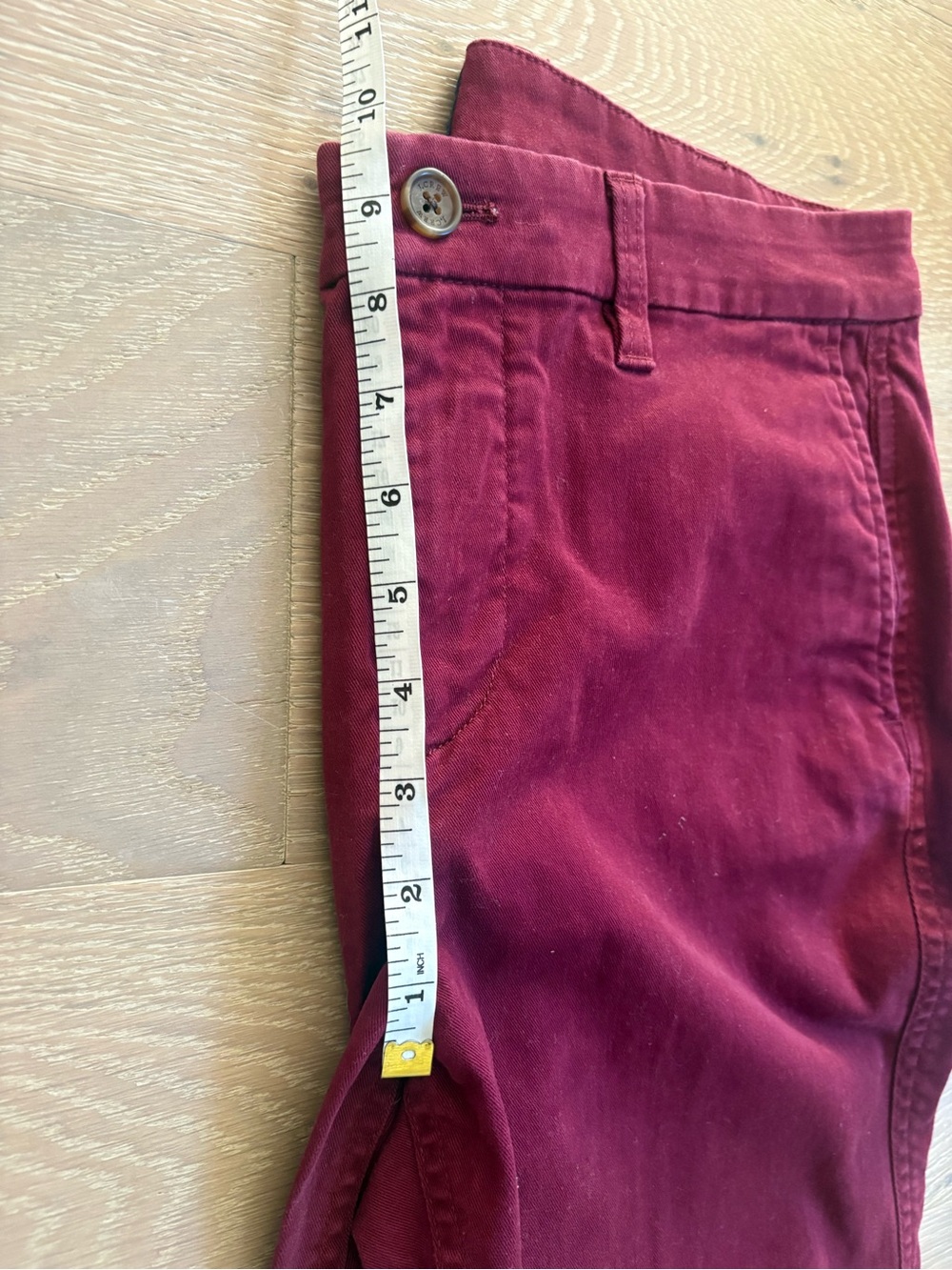 J. Crew Women’s Burgundy Chino Pants - Picture 4 of 7